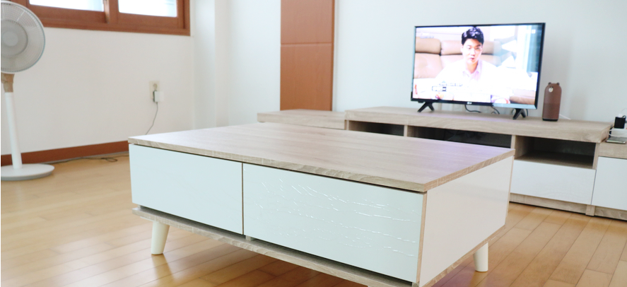 오픈거실장세트