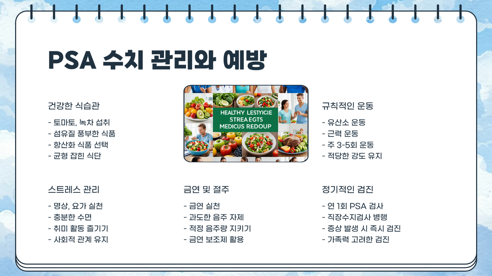 전립선암 PSA 수치 검사