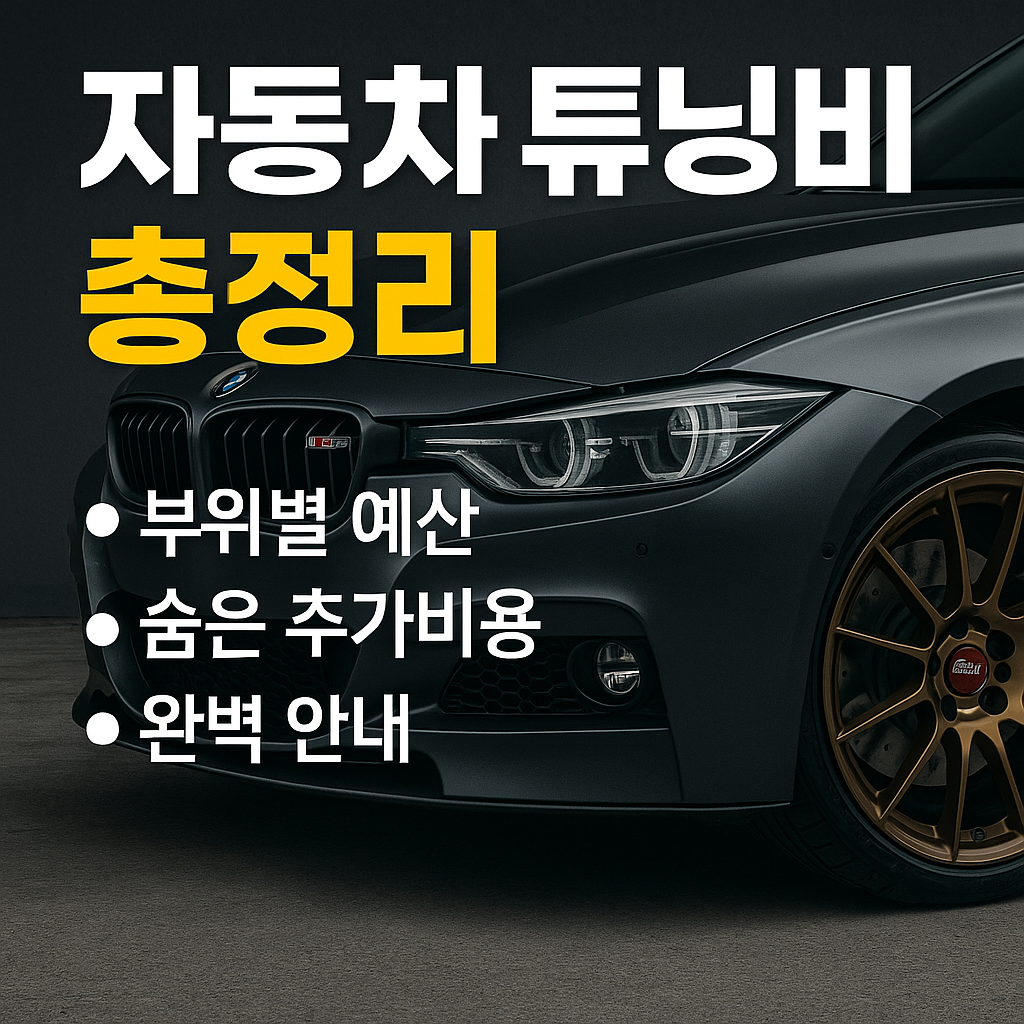 튜닝 자동차
