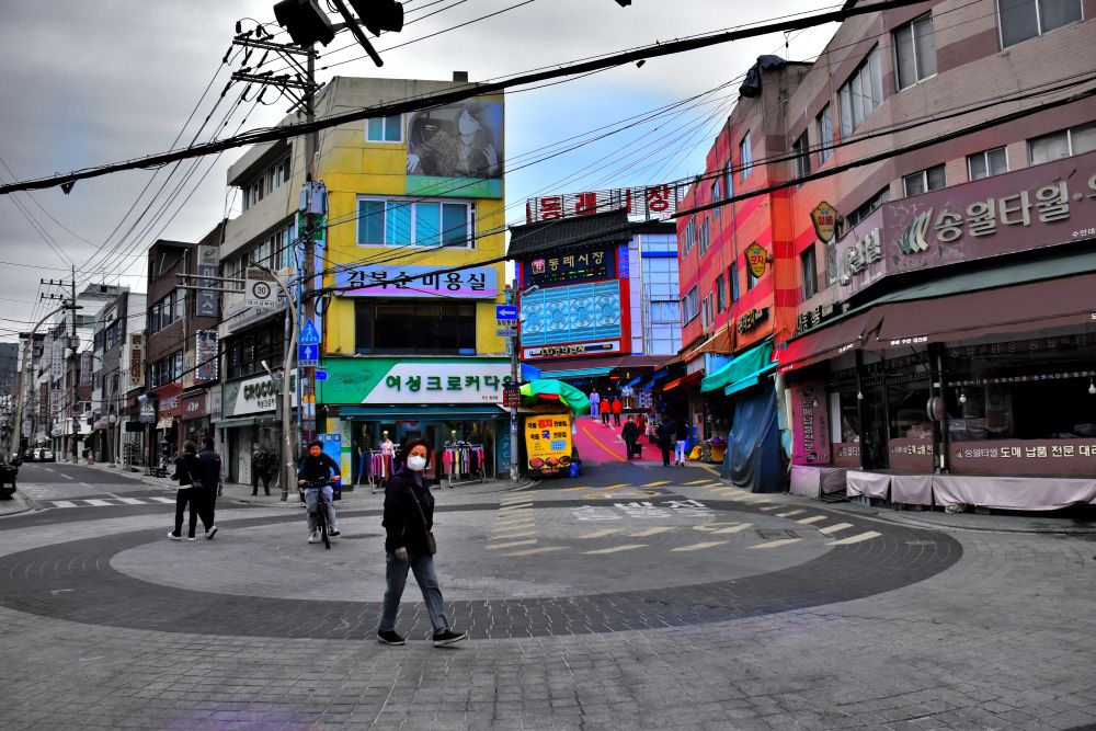 동래시장 앞 전경