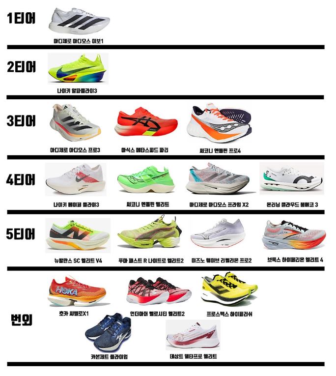 카본화 러닝화 선택법