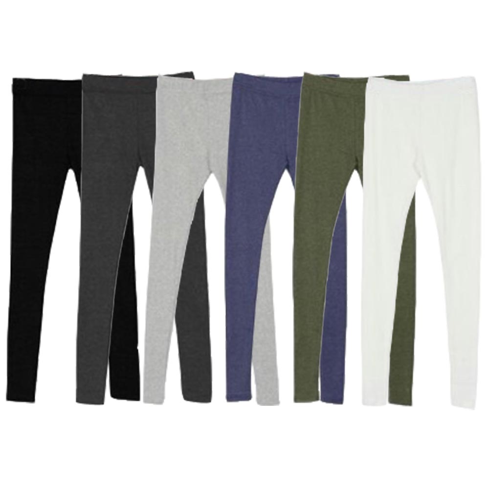 기본 면 스판 레깅스 봄 가을 쫄바지 여성 베이직