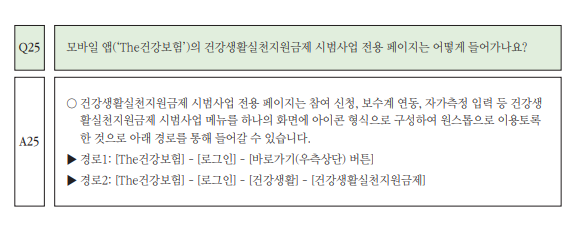 고혈압 당뇨환자 건강지원금 최대120만원