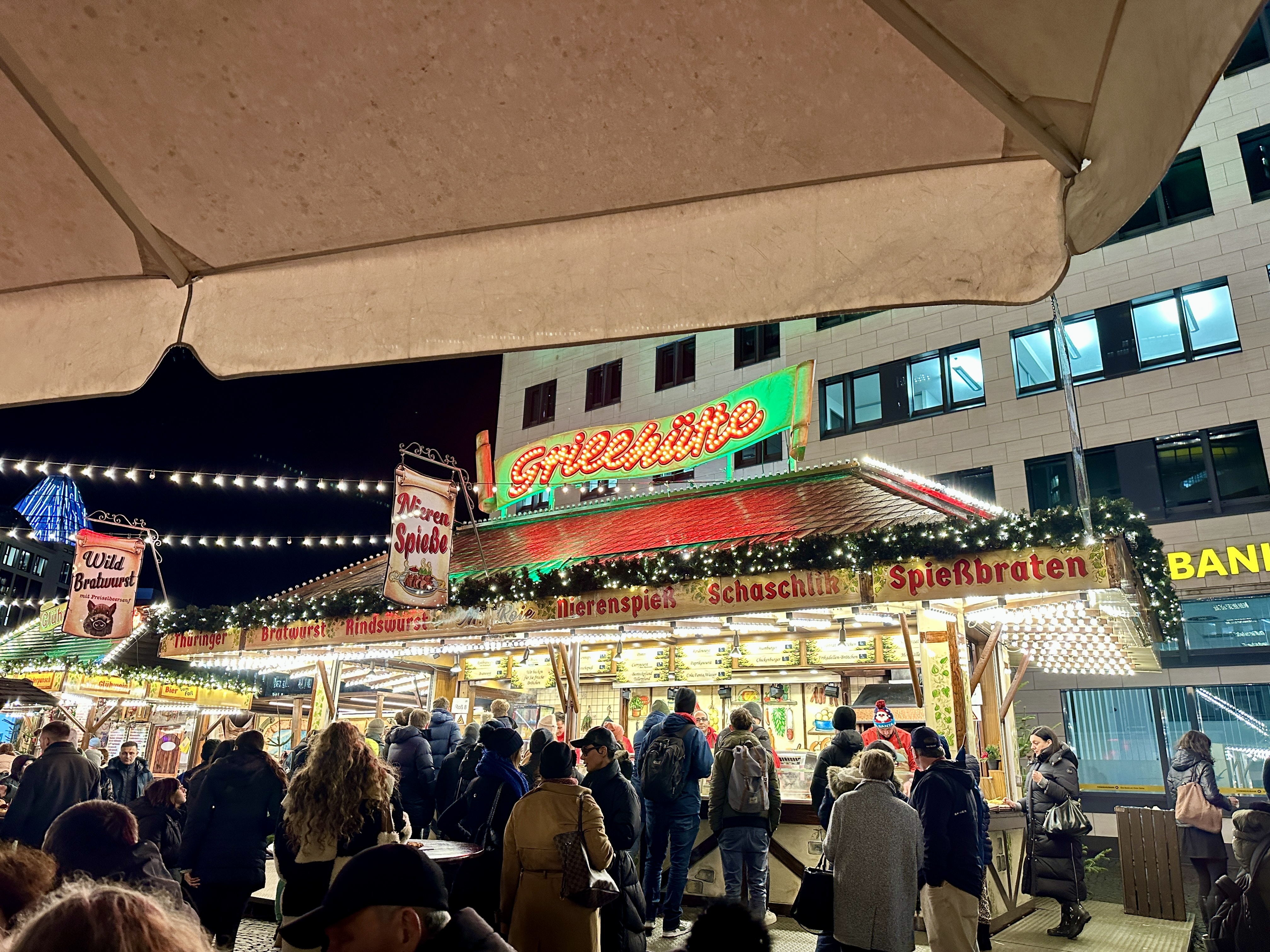 커리부어스트 판매하는 가게