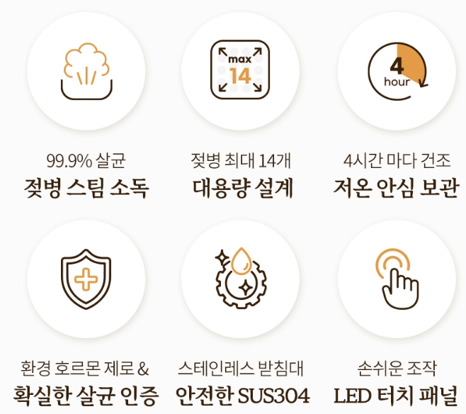 보아르 젖병소독기