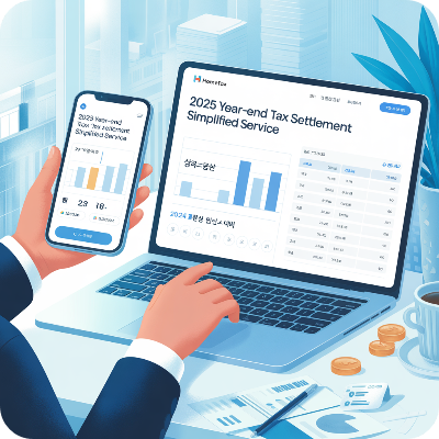 2025 연말정산 간소화서비스 이용방법 이미지