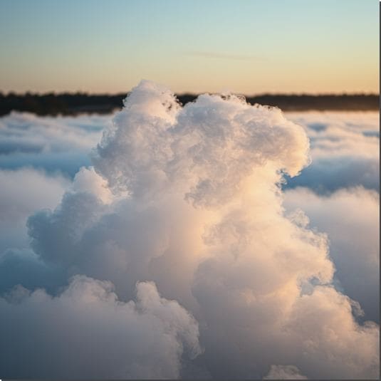 구름 안개 콜로이드 현상