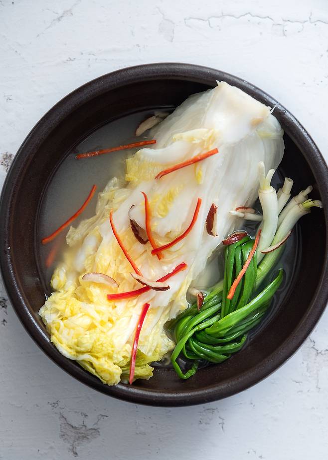 백김치 맛있게 담는법