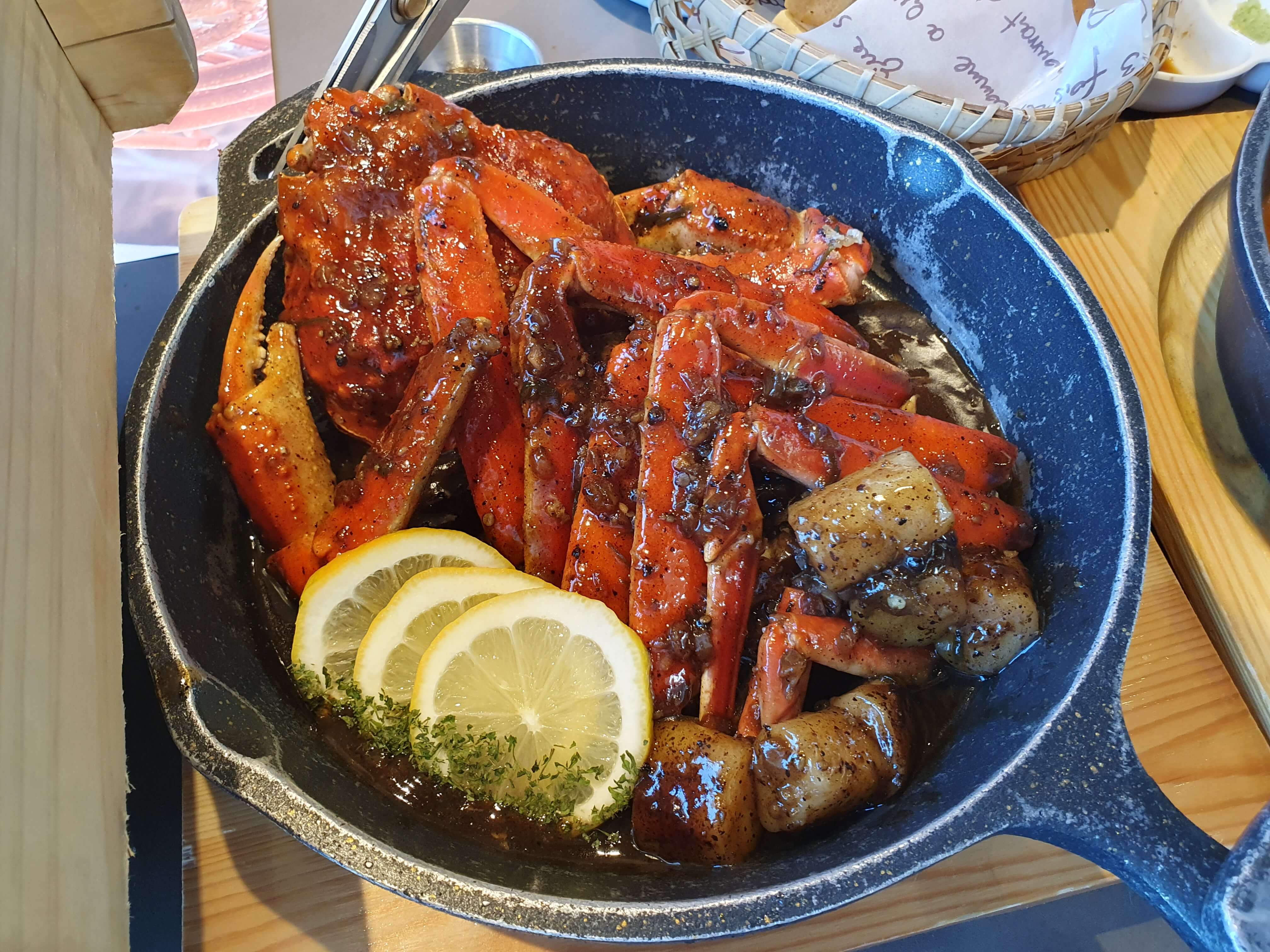 대게 블랙페퍼크랩