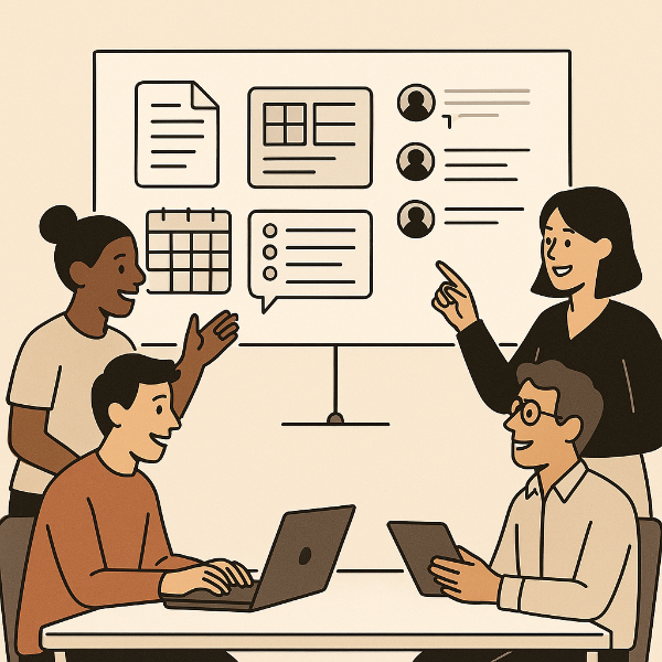 팀워크를 강화하는 노션 활용 사진