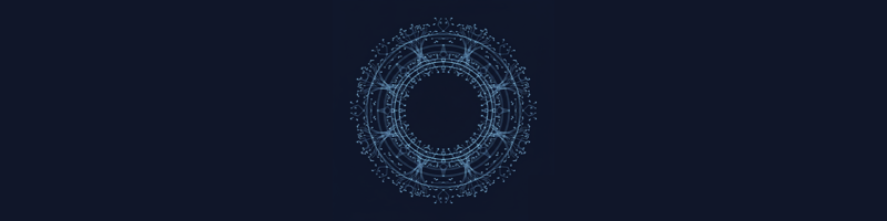 신경망과 스도포인트를 상징적으로 표현한 이미지