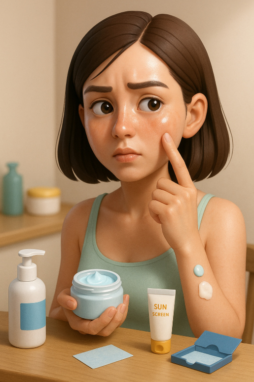 여름만 되면 얼굴에 기름이 폭발해요 : 지복합성 피부의 유분 조절 꿀팁