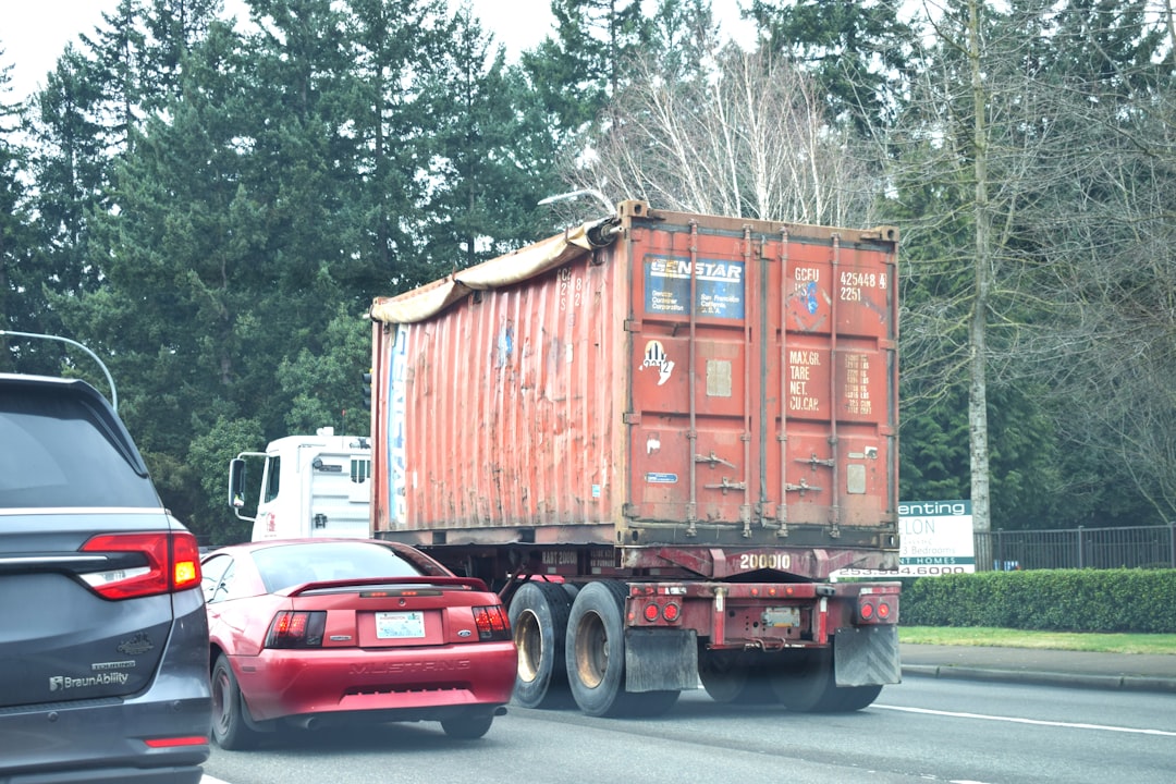 Cargo truck.