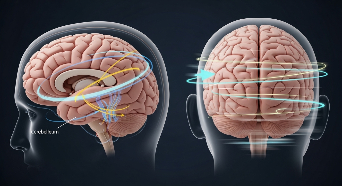 소뇌와-뇌간을-강조하는-뇌-그림입니다.