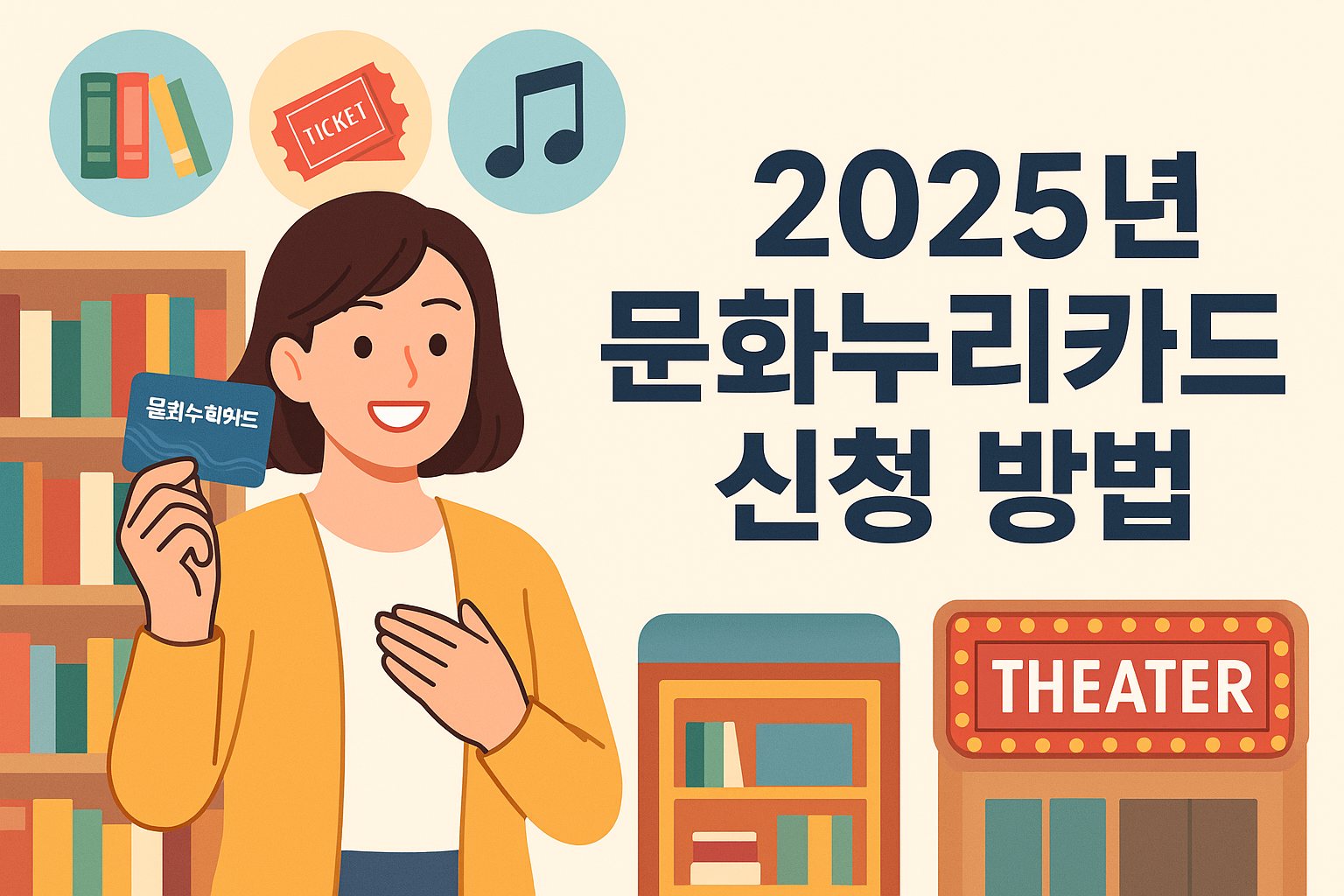 문화누리카드 신청 방법 – 저소득층 문화생활 지원 총정리