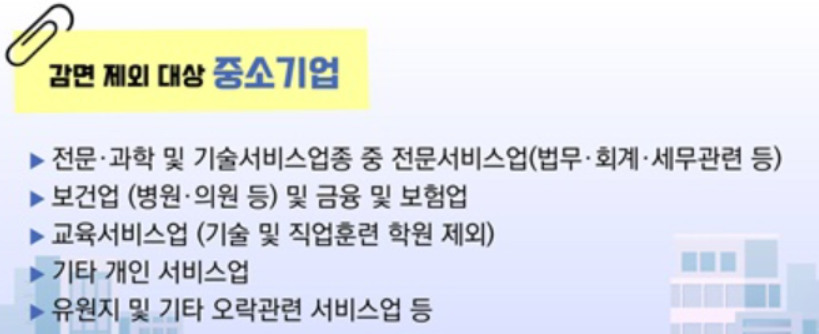 중소기업 취업자 소득세 감면