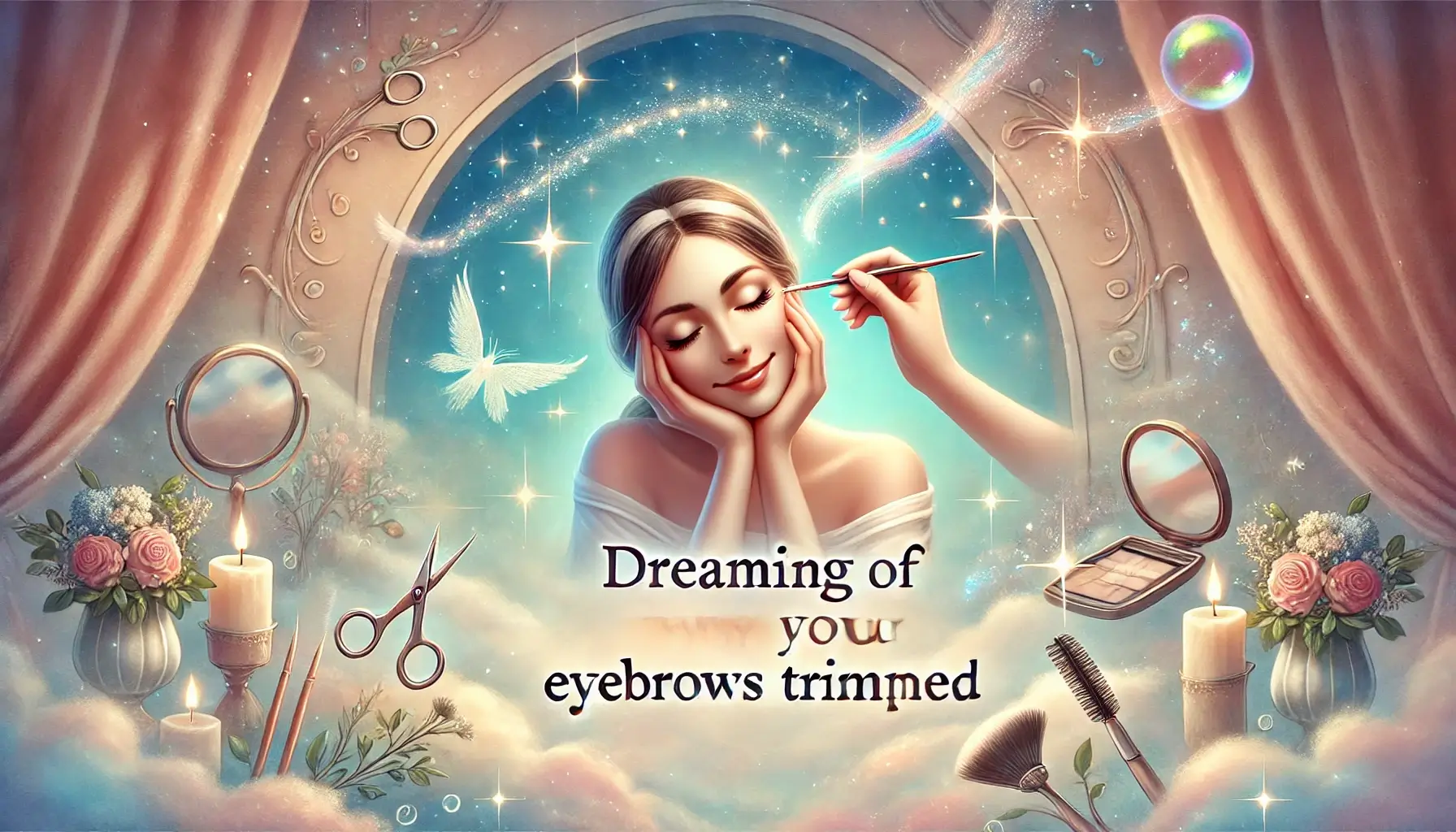 눈썹 다듬는 꿈 해몽