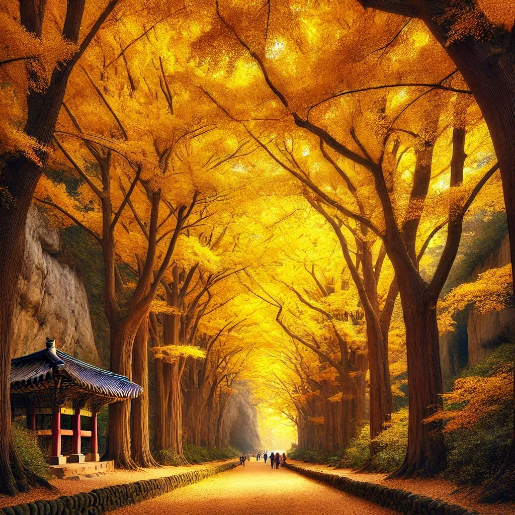 경북 은행나무 단풍 명소