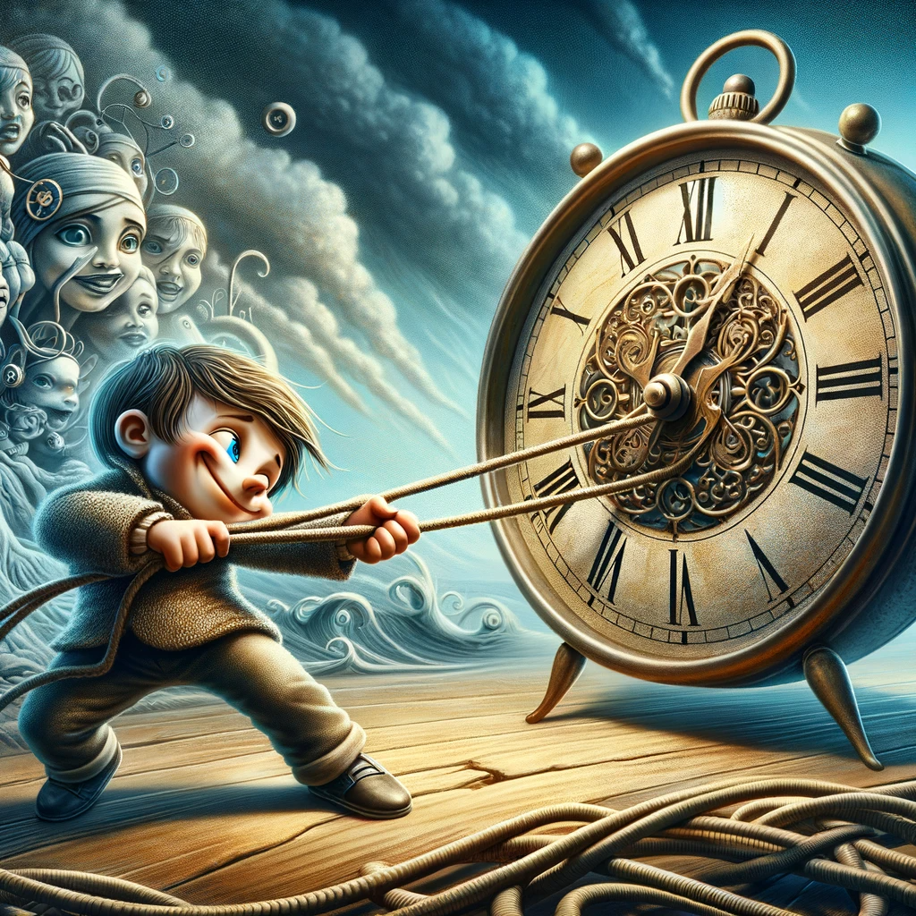 In the nick of time