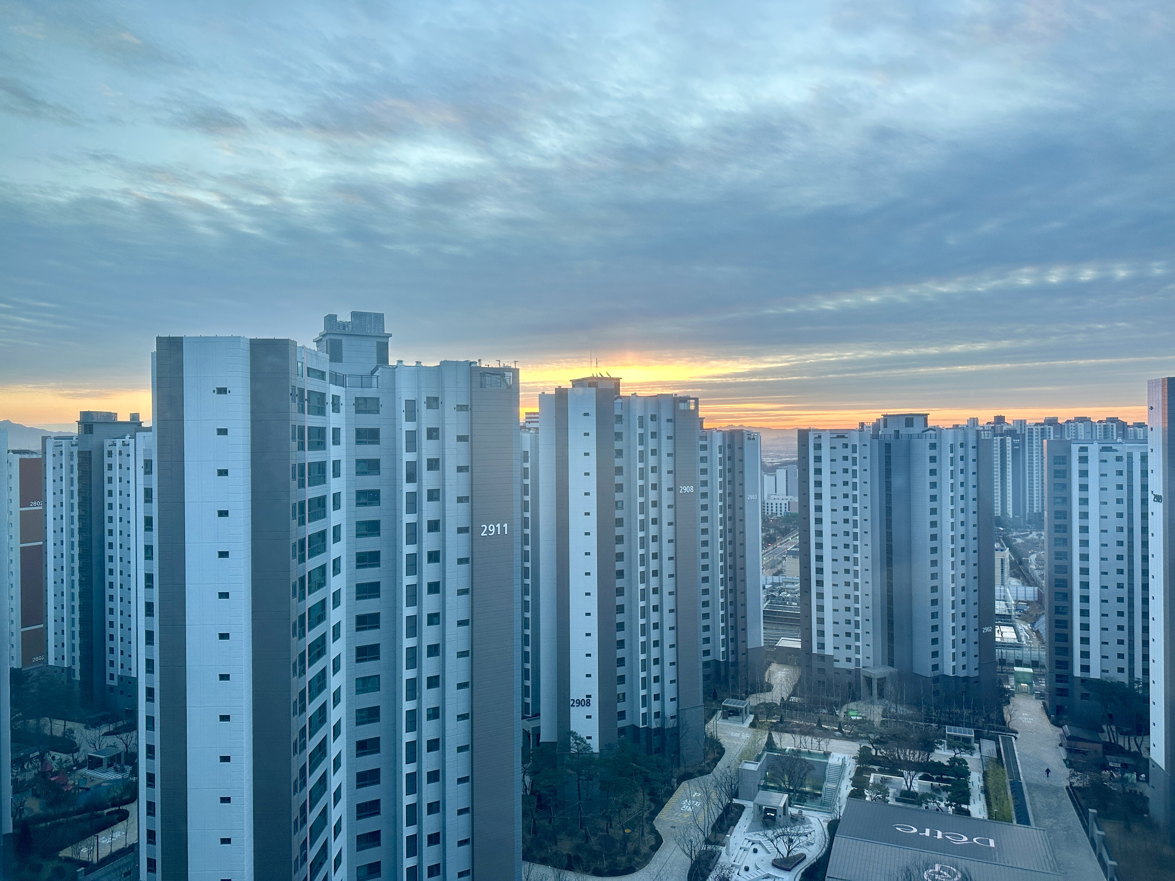 출발하던날 아침