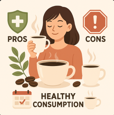 카페인의 장단점과 건강한 섭취법