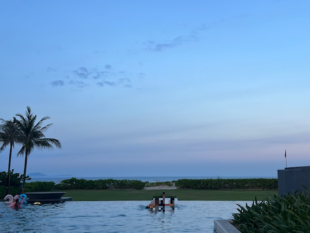 나트랑 알마리조트 석양