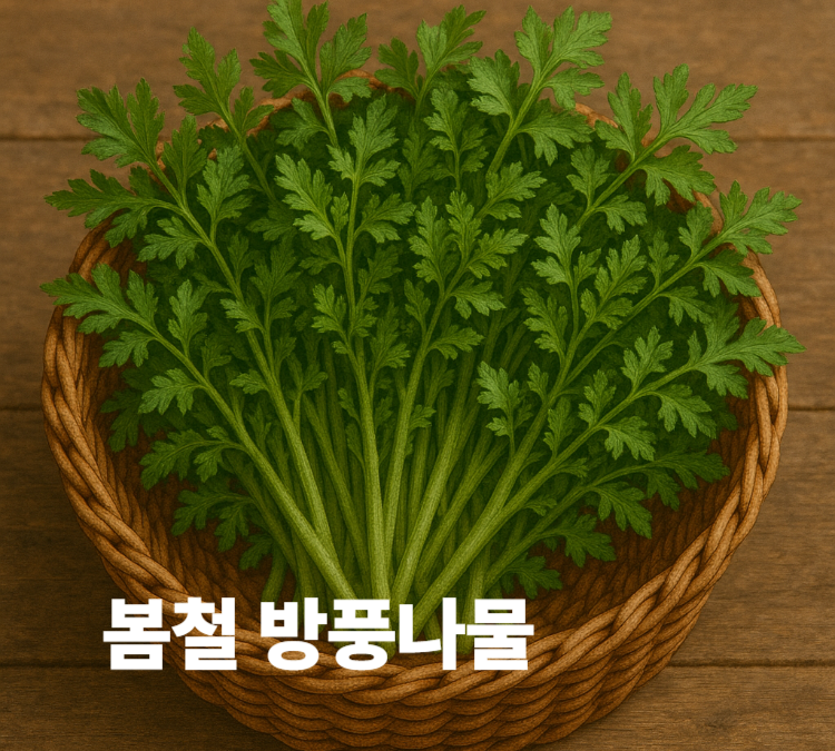 만성염증예방 변비해소 혈압조절 방풍나물 효능 영양성분