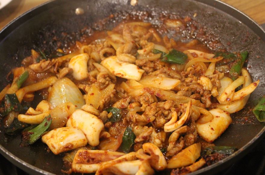 오징어 요리 관련 사진