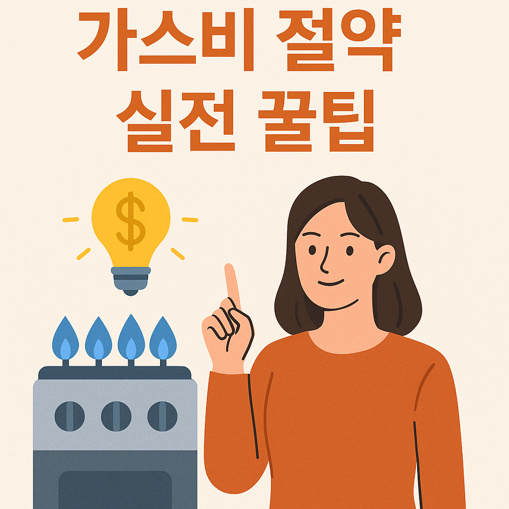 가스비 절약 실전 꿀팁