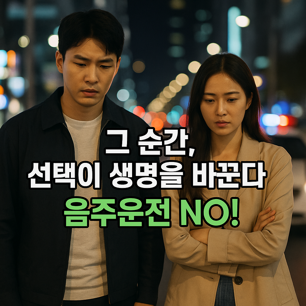 서울 강남의 사고 지역에서 안타까워하는 두 남녀