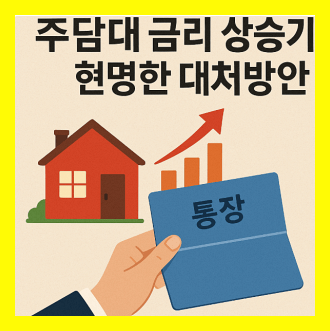 주택담보대출 금리 상승기 대처법
