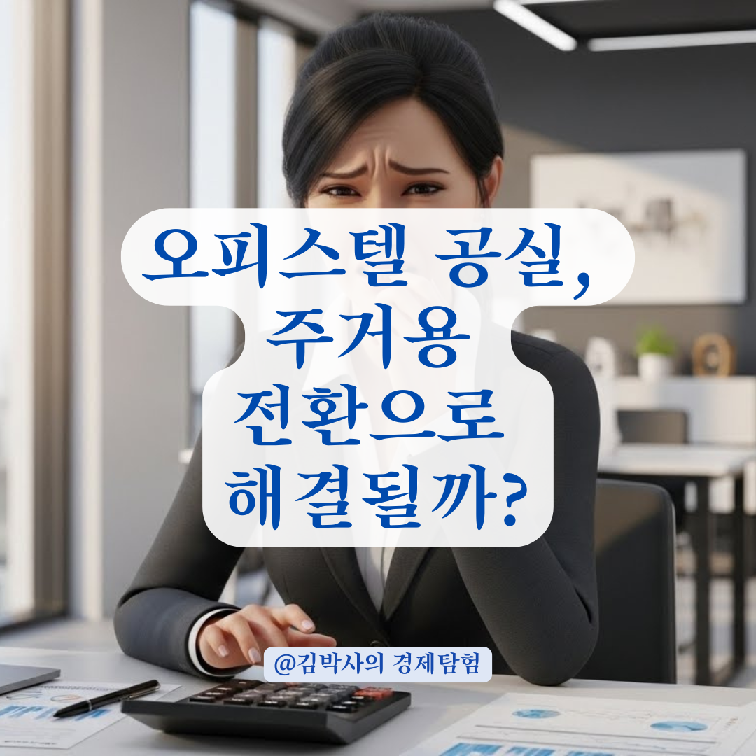 오피스텔 공실 탈출, 일반임대 주거용 전환 절차와 비용 완벽 분석