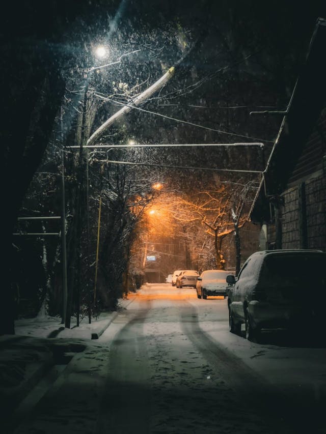 겨울골목