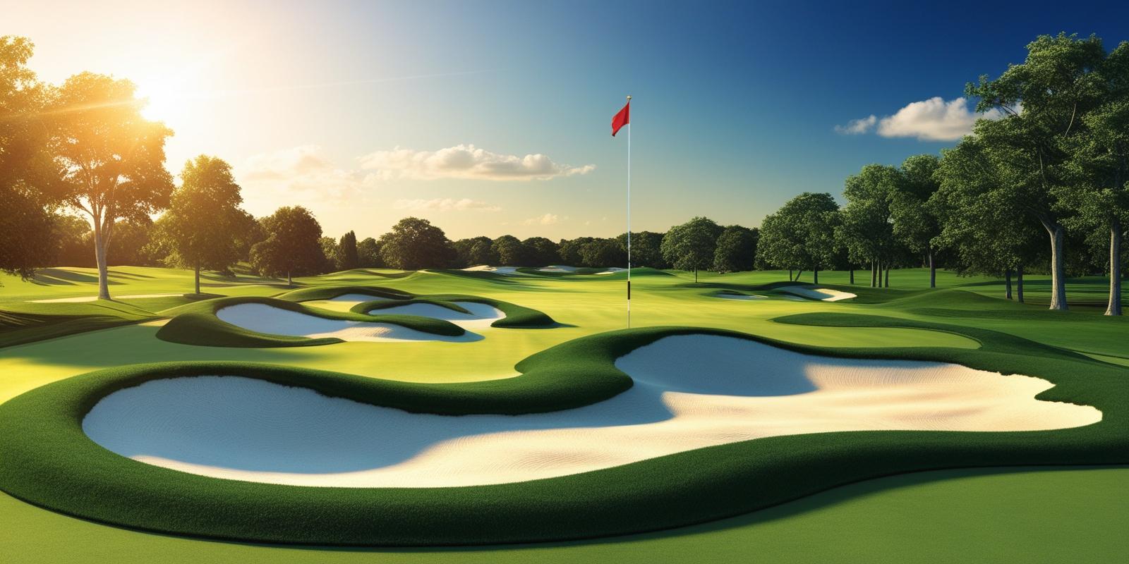 골프 그린에서 핀을 거꾸로 들고 있는 이유를 아시나요?