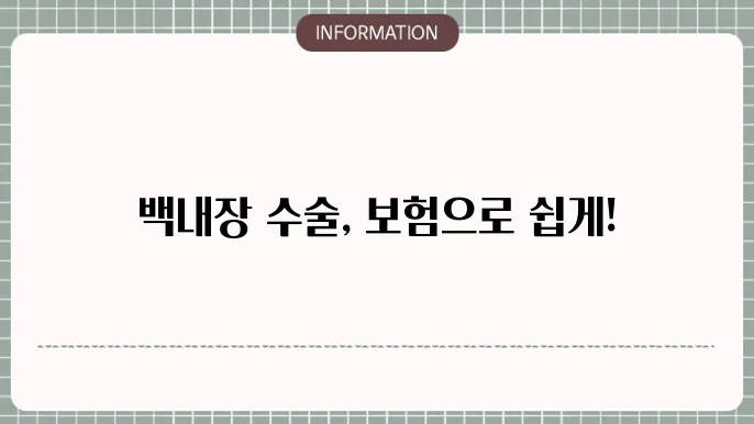 KB손해보험백내장수술실비 청구: 지급 청구 절차