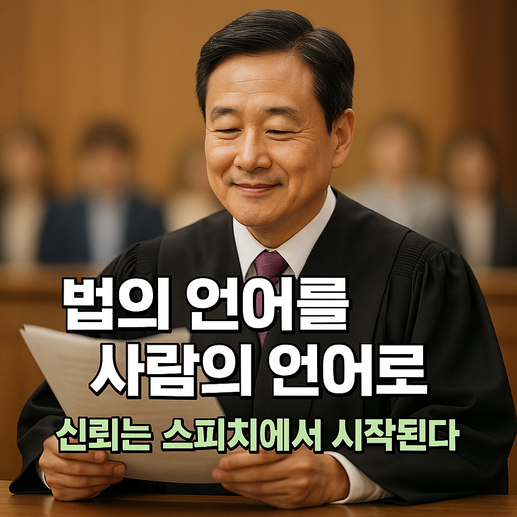 법정 스피치로 쌓는 신뢰