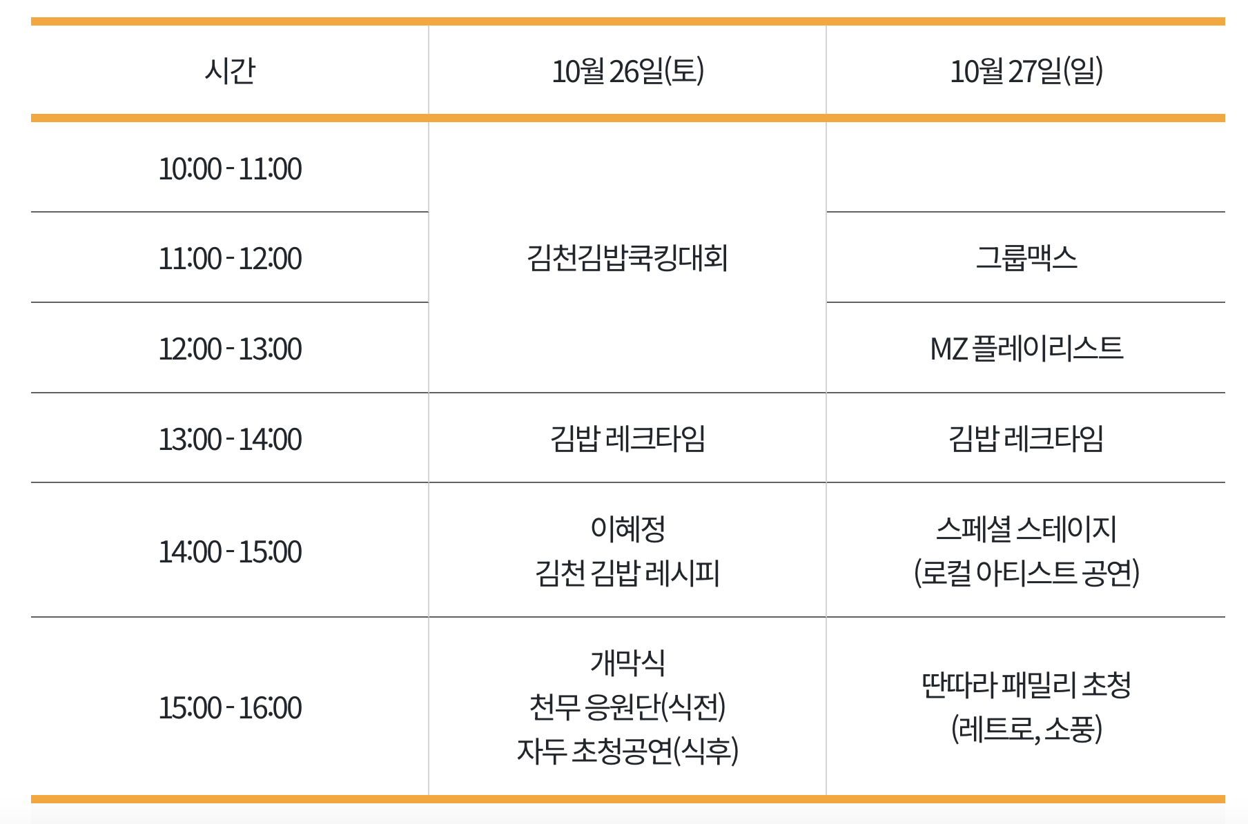 2024 김천김밥축제