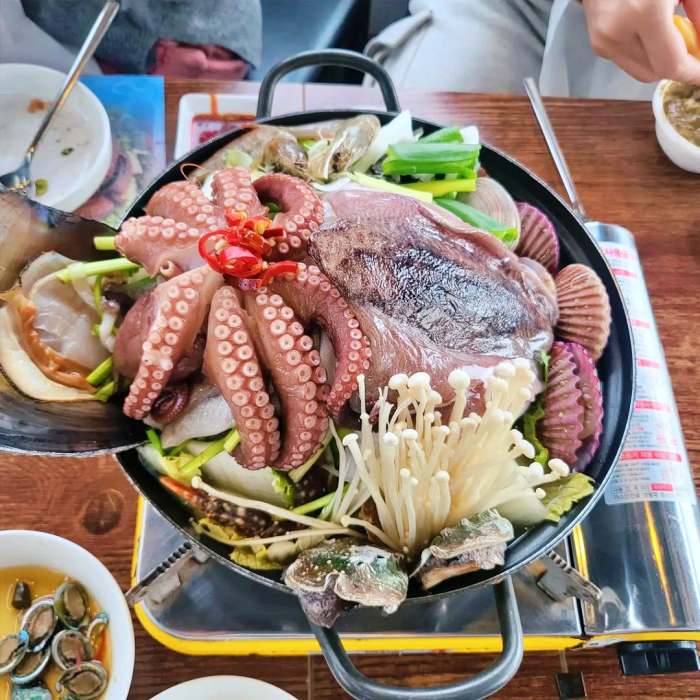 생방송투데이 진도 솔비치 낙지 스페셜 세트 맛집