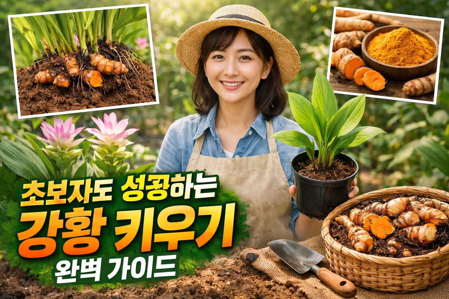 강황 키우기