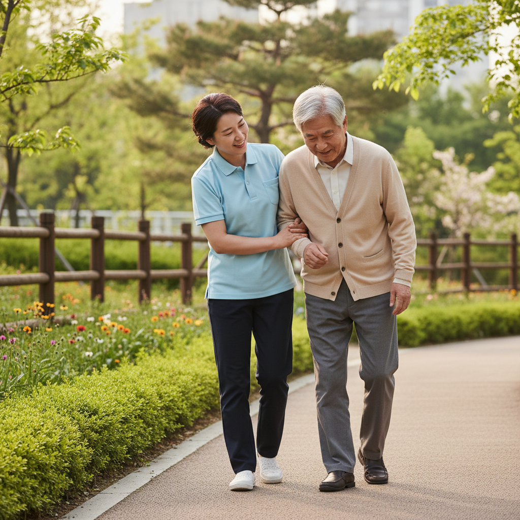 노인장기요양보험 혜택과 요양 서비스 이용 모습