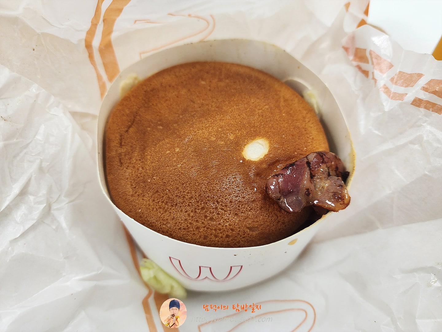 진주 고추 크림치즈 버거