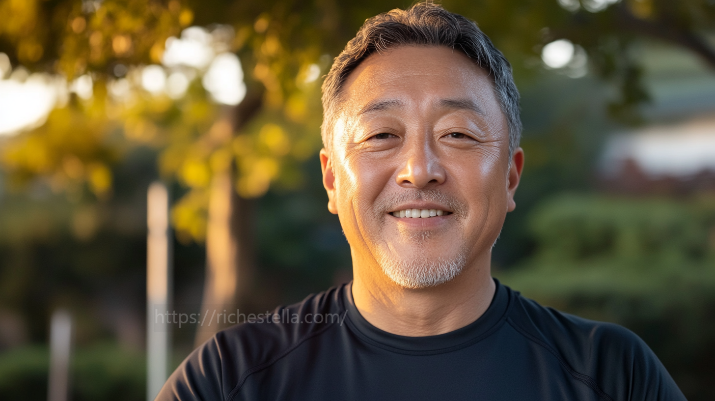 건강한 50대 남성