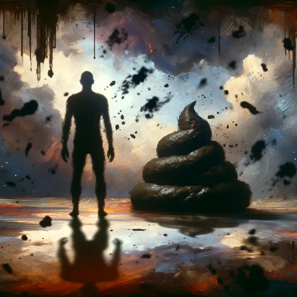 몸에 똥 묻은 꿈 해몽