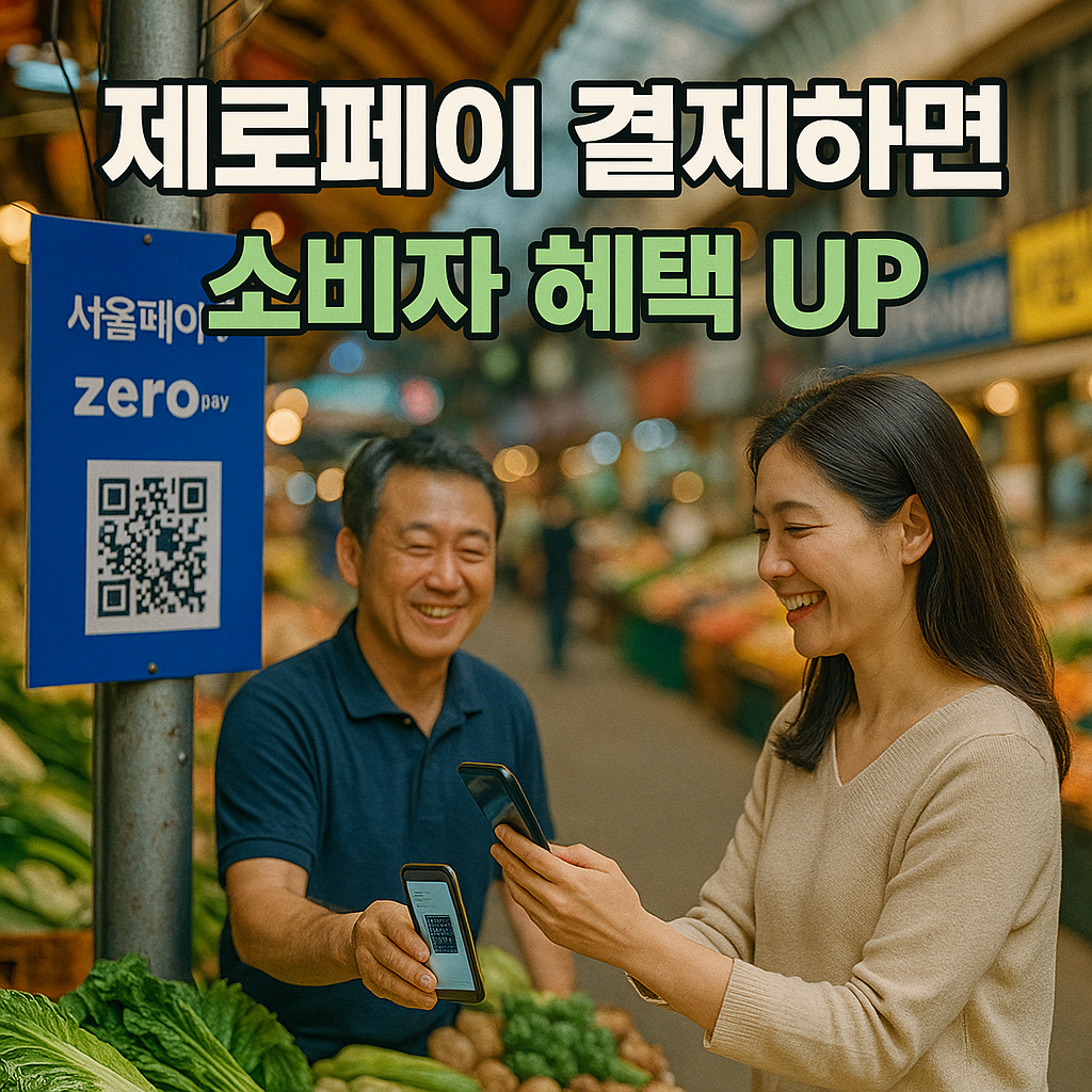 제로페이 결제로 소비자 혜택 UP