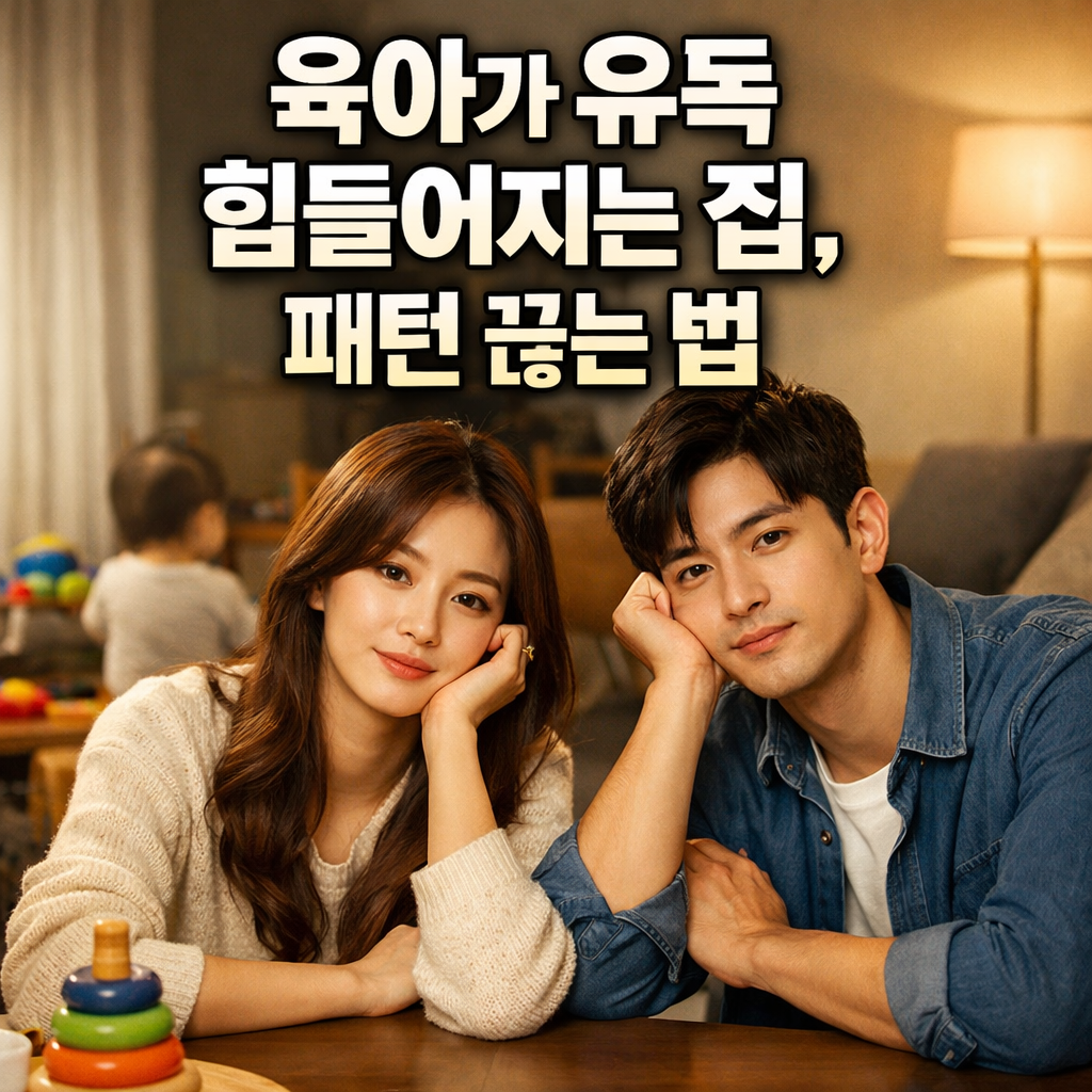 육아가 유독 힘들어지는 집, 반복되는 패턴 끊는 법