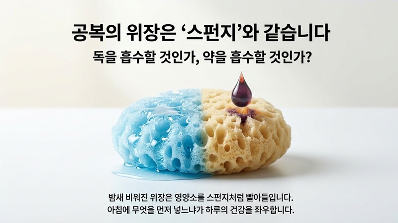 공복위 위장 스펀지