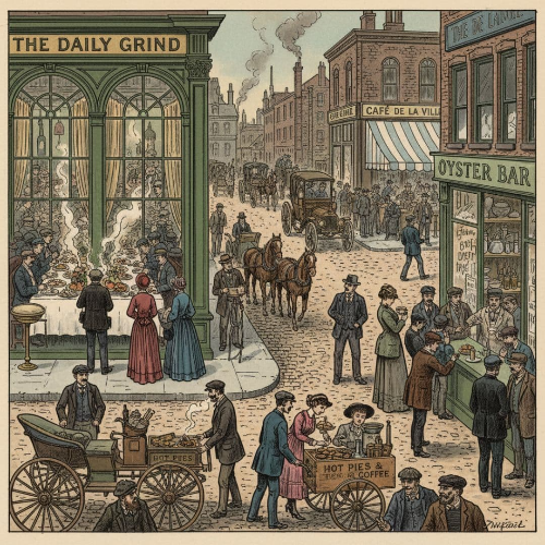 공장의 빵과 도시의 식탁: 산업 혁명이 인류의 미식 지도를 다시 그린 충격적인 방식