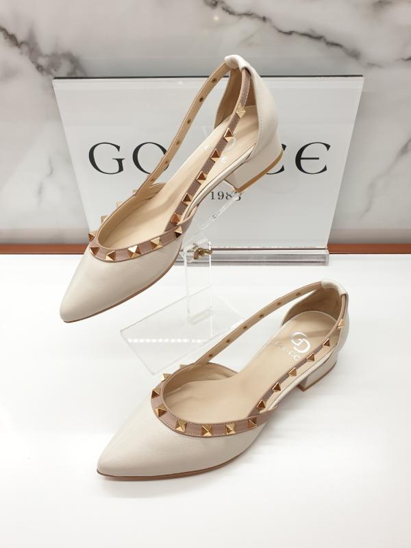 고세 락스터드 사이드오픈 여성구두 소가죽 데일리 펌프스 JXP3545252