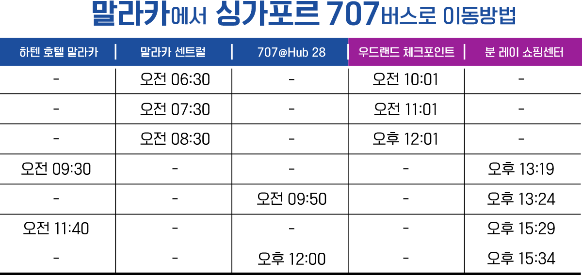 707스케쥴