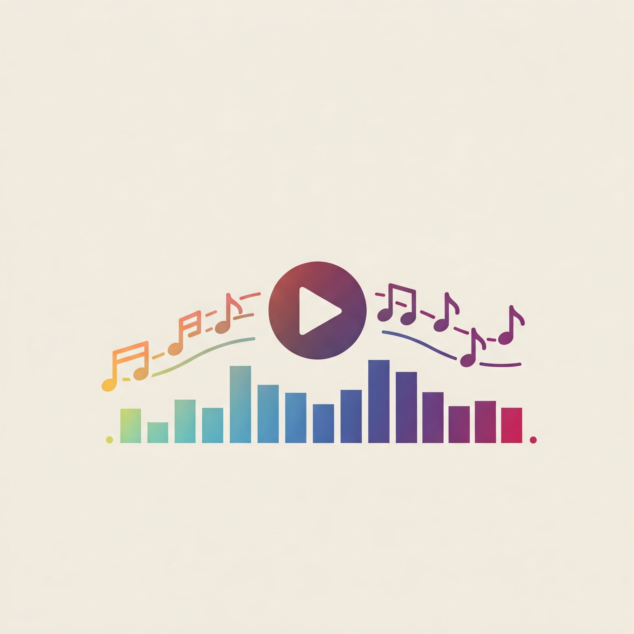 음표, 재생버튼